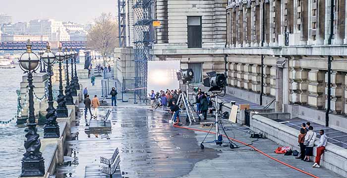London, England, Thames, Filming, Movie, Hollywood
